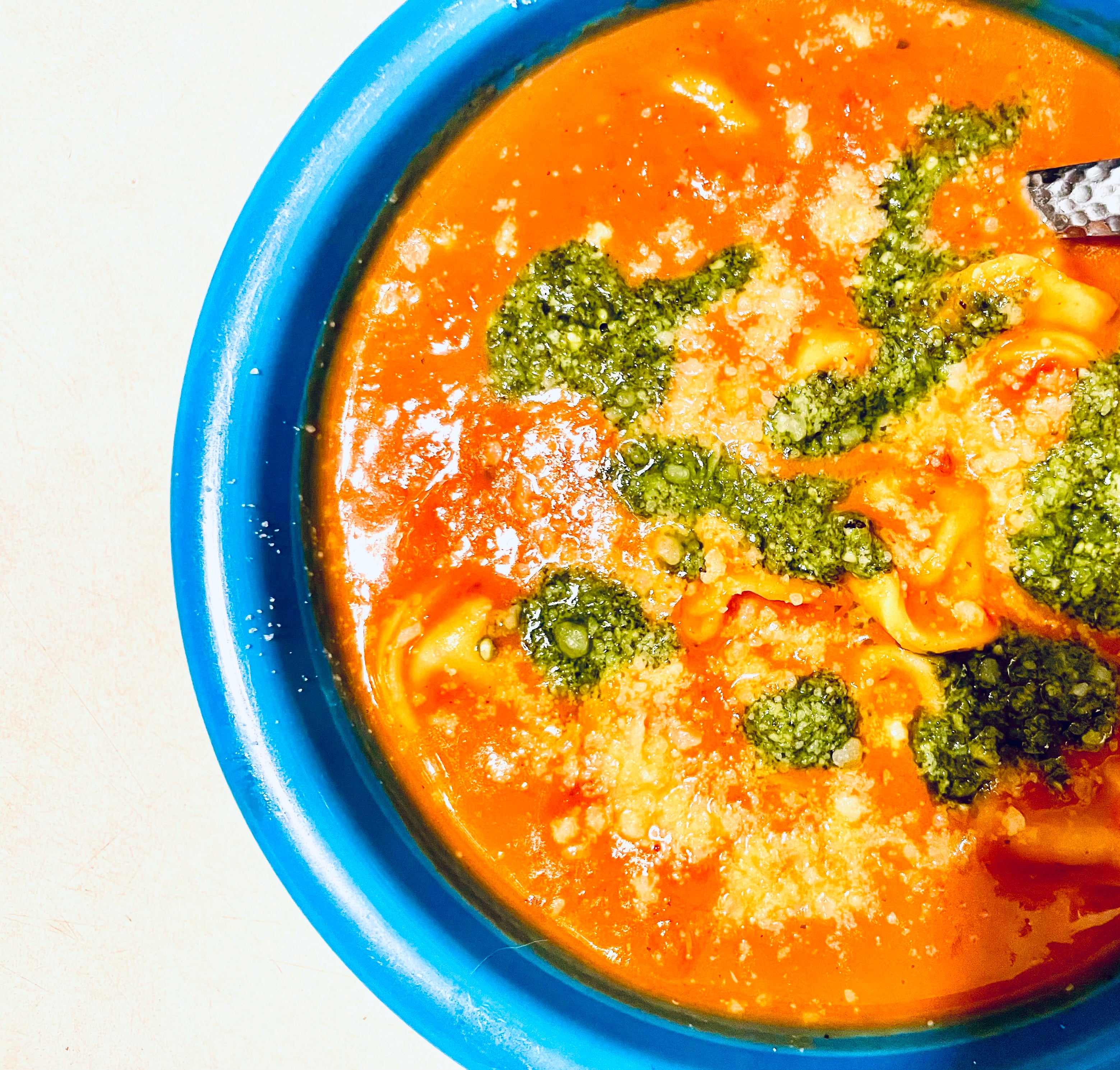 Easy Tomato Tortellini Soup