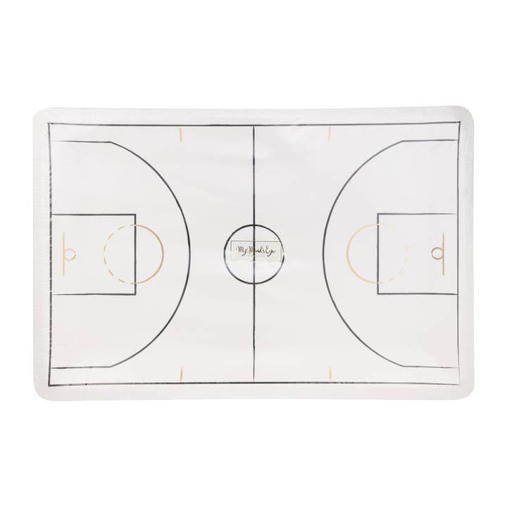 Basketball Court Plate