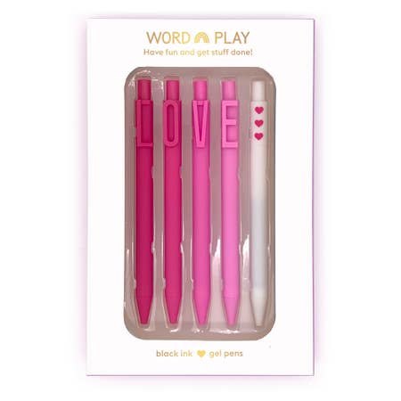 Love word play pen set