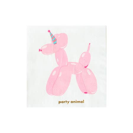 Witty Party Animal Cocktail Napkins 20 pk