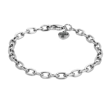 Silver Bracelet by Charm It