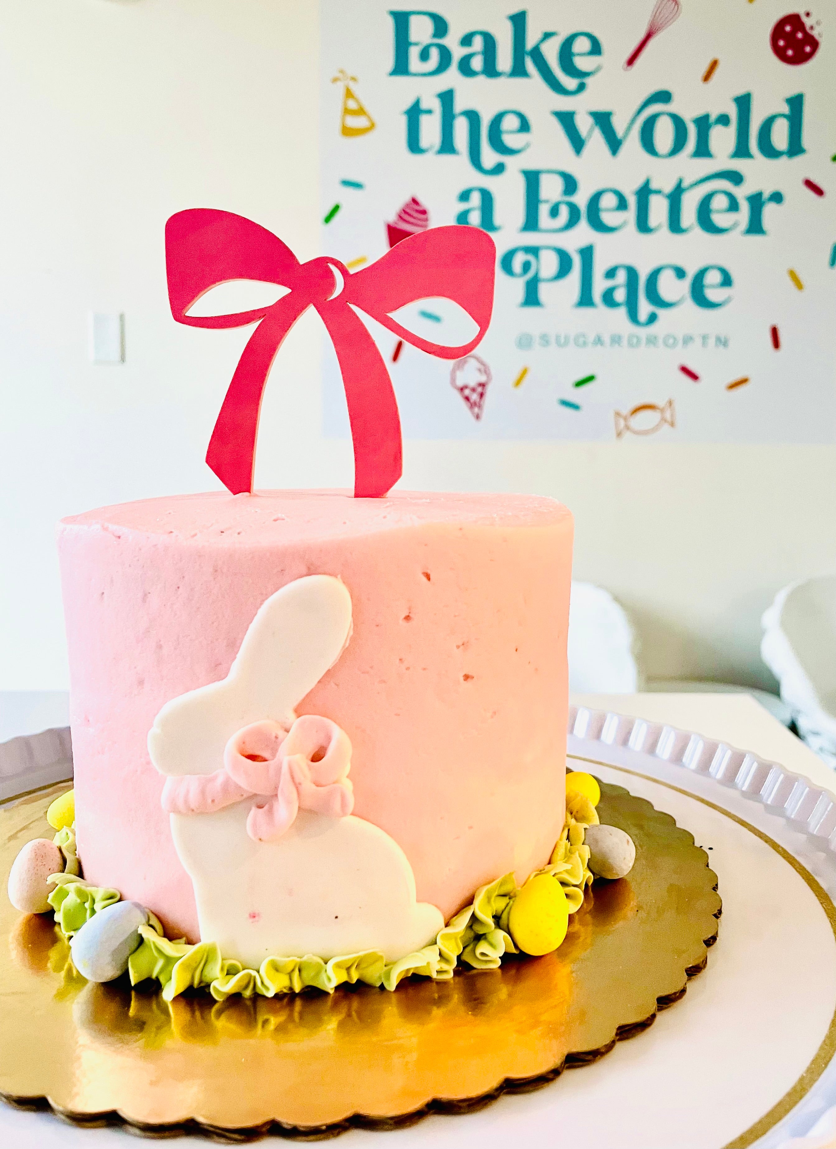 DIY FLower Bunny Cake Kit | Easter Celebrations | Some Bunny is One