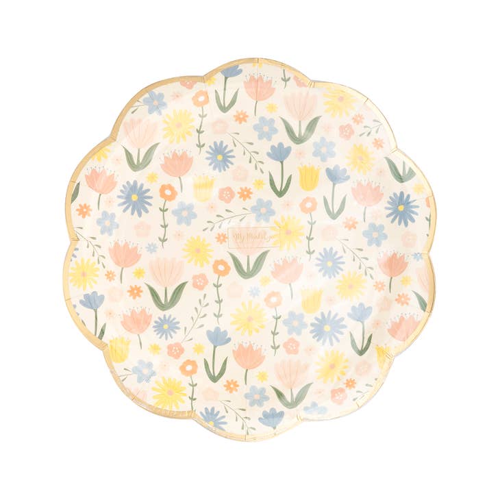 Floral Plate